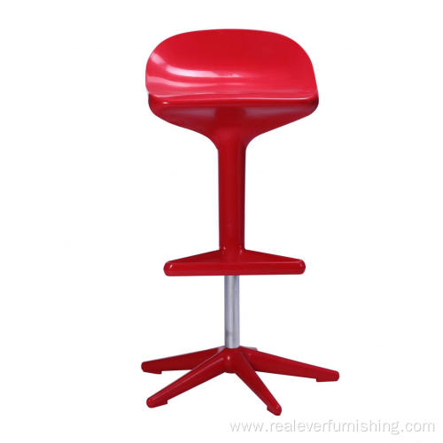 Modern adjustable plastic spoon stool replica